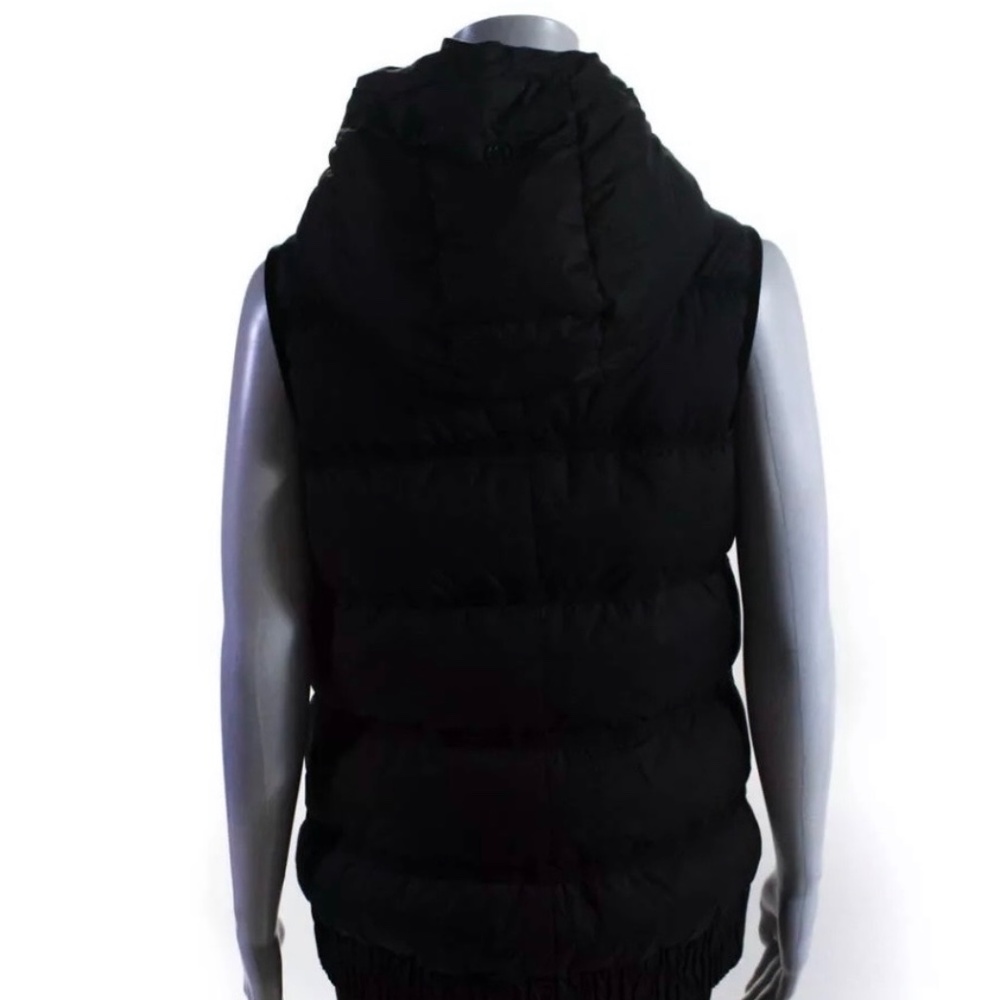 lululemon athletica Black Quilted Puffer Vest with Hood - Picture 2 of 4